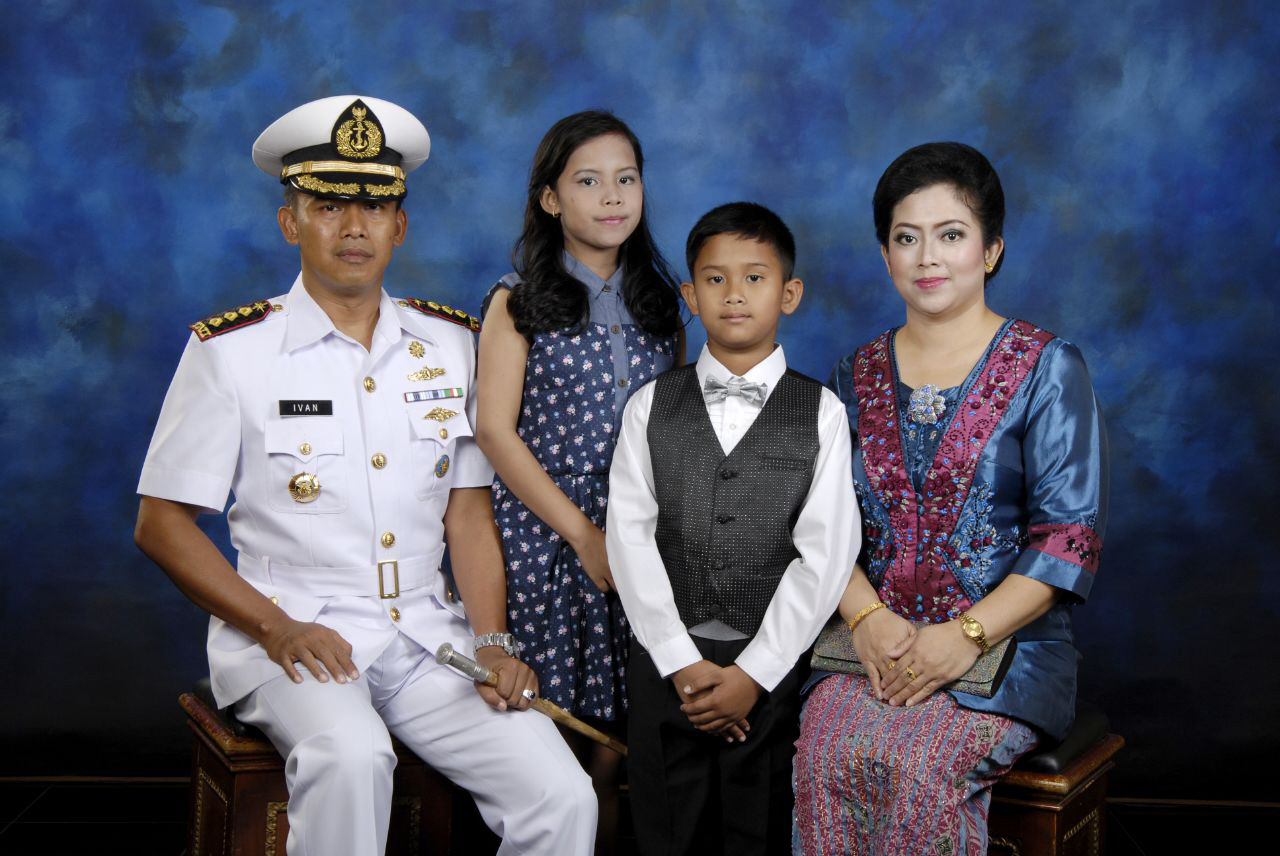 Kolonel Ivan dan keluarga / Foto: Pribadi