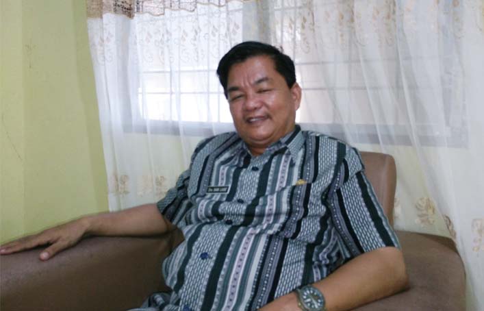 Kepala Inspektorat Kabupaten Nias Selatan Drs. Samolala Lase | Foto: Wilson Loi 